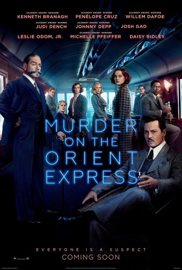 Murder on the Orient Express poster release